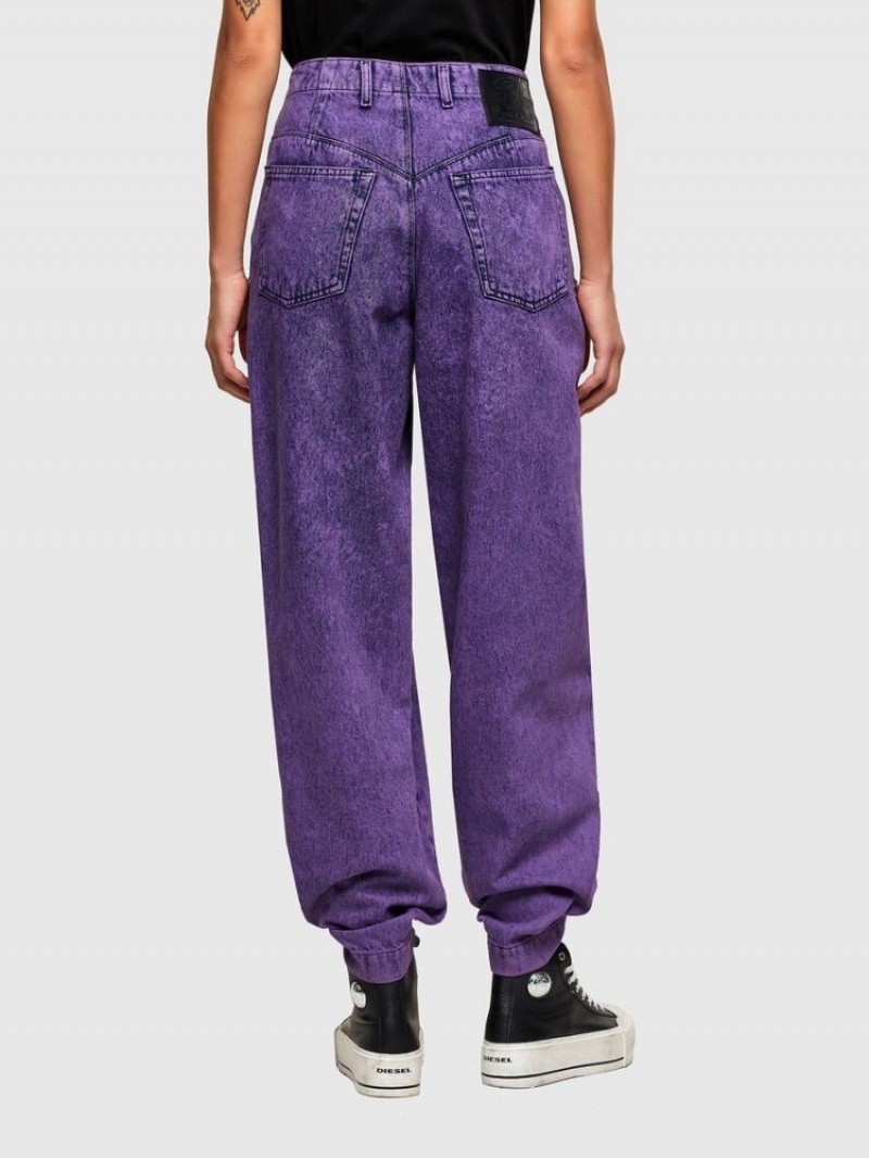 Purple Diesel D Concias Women's Boyfriend Jeans | 36048WQXS