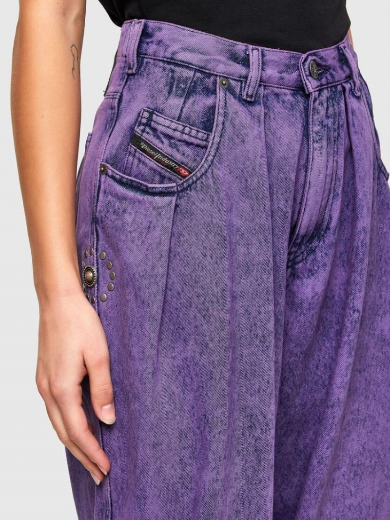 Purple Diesel D Concias Women's Boyfriend Jeans | 36048WQXS