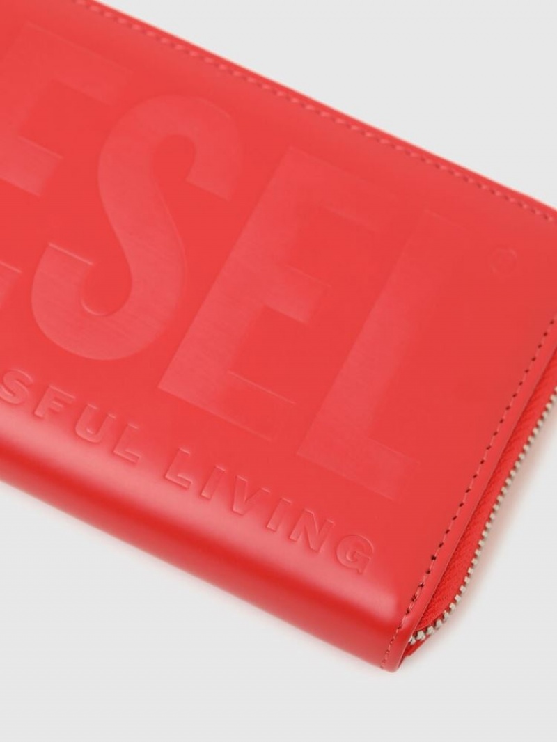 Red Diesel 24 Zip Men's Wallets | 32450LCKT