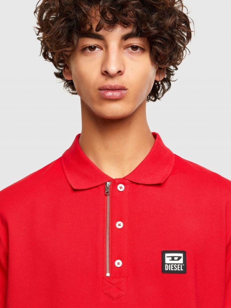 Red Diesel T Harry Men's Polos | 32451ITUV