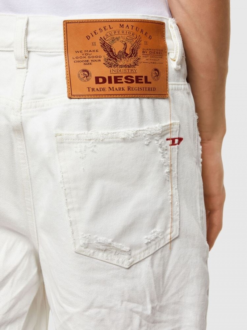 White Diesel D Macs Short Men's Shorts | 43718NXDR