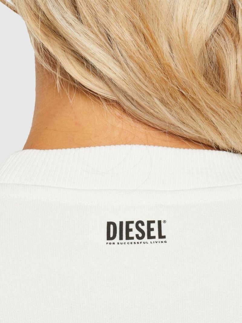 White Diesel F Ang R10 Women's Sweatshirts | 98614UWAL