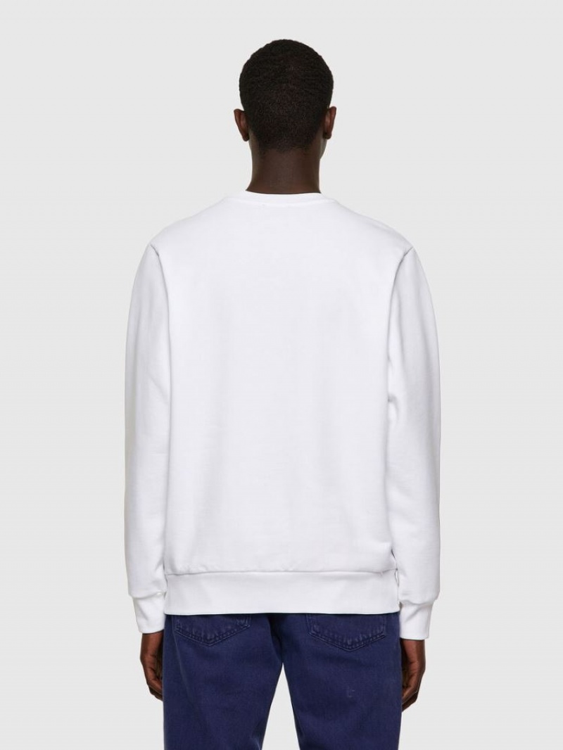 White Diesel S Girk B6 Men's Sweatshirts | 03689WPNL