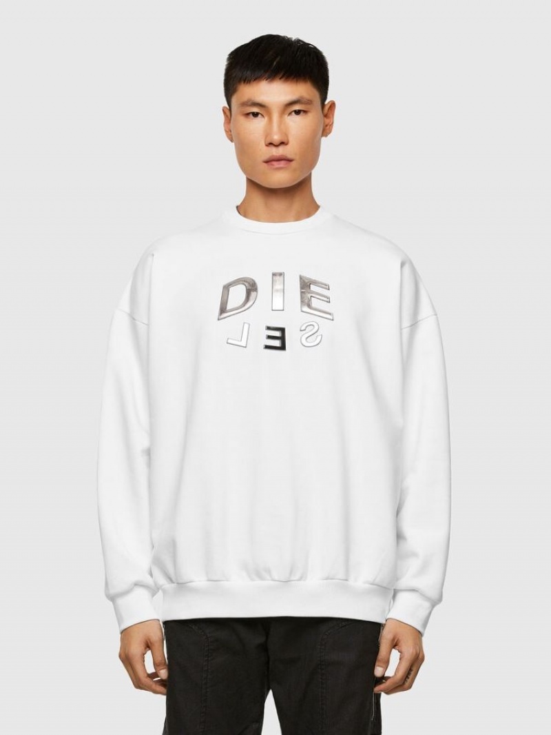 White Diesel S Mart A90 Men\'s Sweatshirts | 05783NRUT