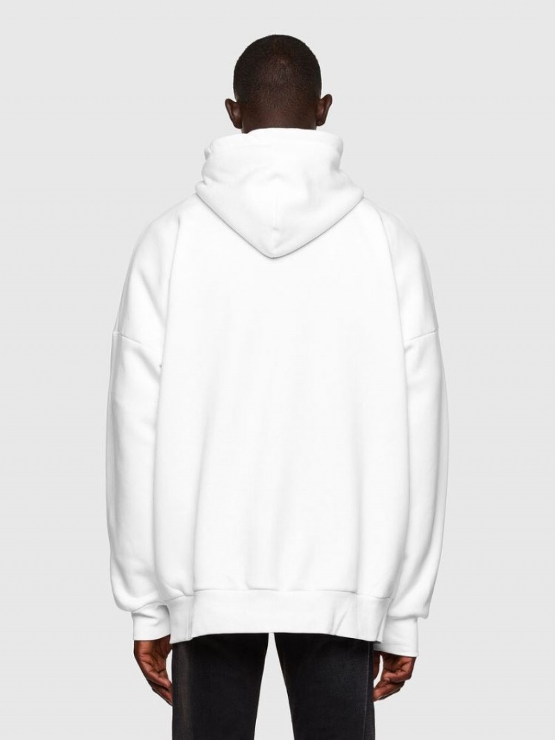 White Diesel S Oxi Zip A1 Men's Sweatshirts | 85914LDGF