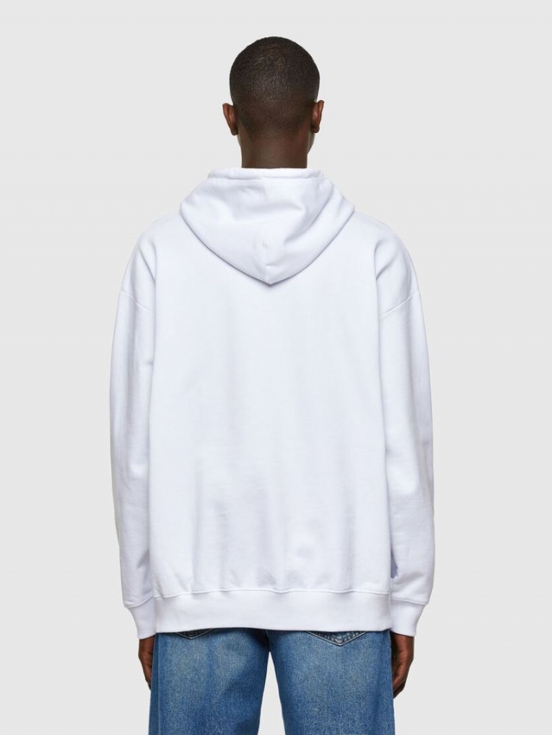 White Diesel S Ummer A84 Men's Sweatshirts | 09435VMZW