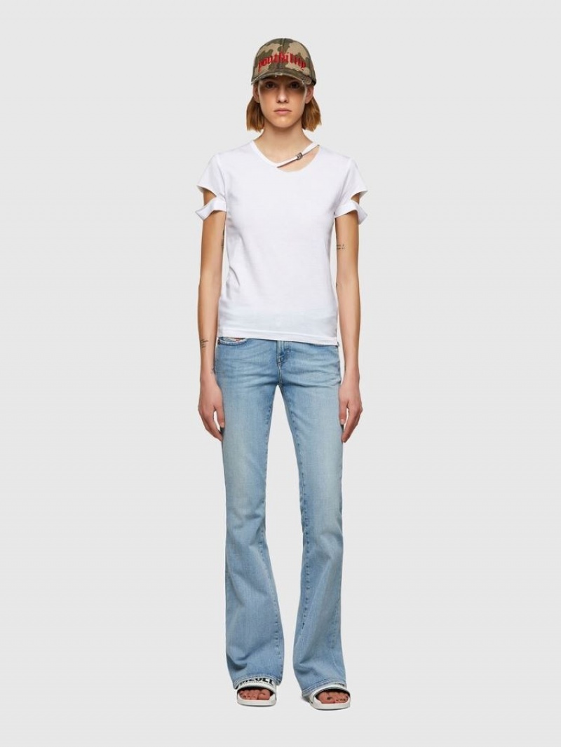 White Diesel T Bullock Women's T Shirts | 30281QOEX