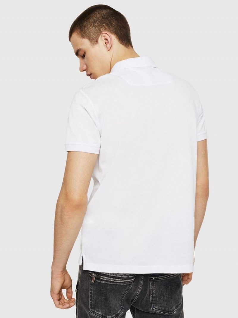 White Diesel T Hart Men's Polos | 02781VHGP