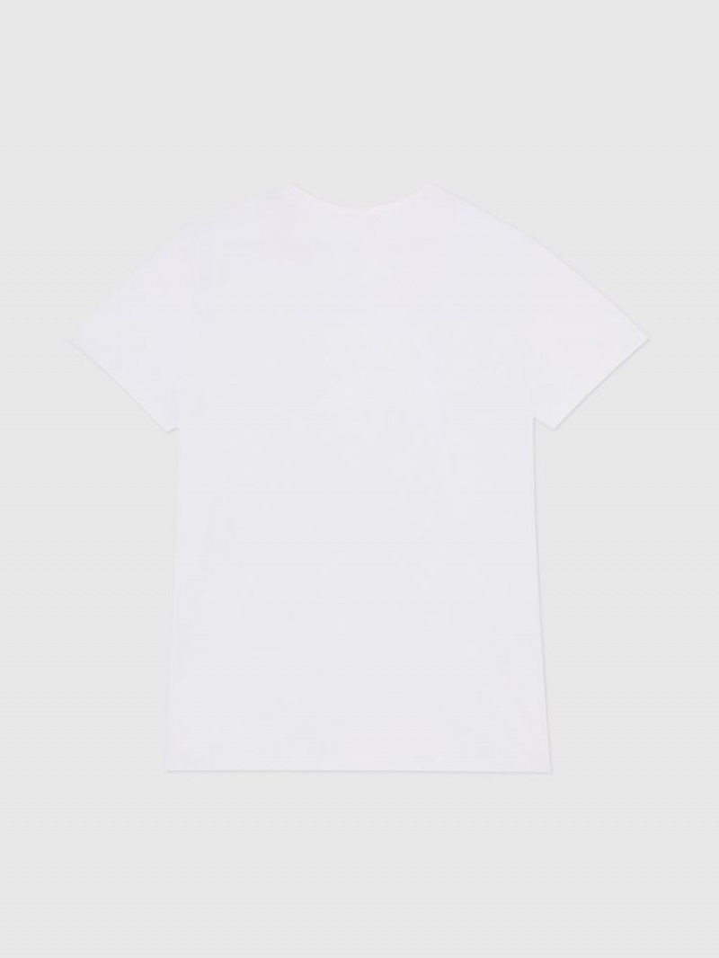 White Diesel Umtee Randal Men's T Shirts | 80632VLJE